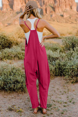 Double Take Full Size V-Neck Sleeveless Jumpsuit with Pockets - photo produit 4 - VELZAR