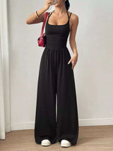 Combinaison Jambe Large Fines Bretelles - photo produit 1 - VELZAR