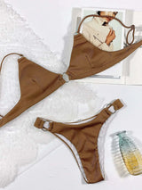 Plunge Spaghetti Strap Swim Set - photo produit 4 - VELZAR