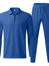 Ensemble Haut Manches Longues et Pantalon Grande Taille Homme - photo produit 4 - VELZAR