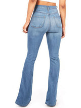 Full Size High-Waisted Bootcut Jeans Plus Size - photo produit 4 - VELZAR