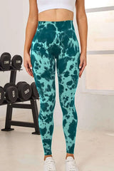 Tie-Dye High Waist Active Leggings - photo produit 4 - VELZAR