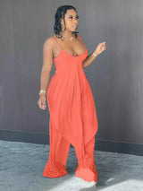 Full Size Asymmetrical Hem Cami and Pants Set Plus Size - photo produit 4 - VELZAR