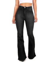Full Size High-Waisted Bootcut Jeans Plus Size - photo produit 5 - VELZAR