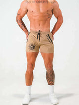 Men's Plus Size Drawstring Waist Shorts - photo produit 4 - VELZAR