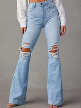 Distressed Jeans with Pockets - photo produit 3 - VELZAR