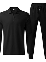 Ensemble Haut Manches Longues et Pantalon Grande Taille Homme - photo produit 2 - VELZAR