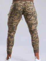 Men's Camouflage Drawstring Active Pants - photo produit 2 - VELZAR