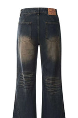 Jean Jambe Large Délavé Homme - photo produit 2 - VELZAR