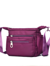 Sac Bandoulière en Nylon Léger Multipoches - photo produit 4 - VELZAR