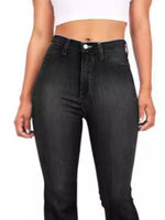 Full Size High-Waisted Bootcut Jeans Plus Size - photo produit 6 - VELZAR
