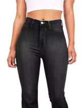 Full Size High-Waisted Bootcut Jeans Plus Size - photo produit 6 - VELZAR