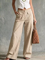 Pantalon Jambe Large Grande Taille - photo produit 9 - VELZAR