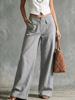 Pantalon Jambe Large Grande Taille - photo produit 5 - VELZAR