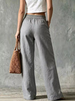 Pantalon Jambe Large Grande Taille - photo produit 6 - VELZAR
