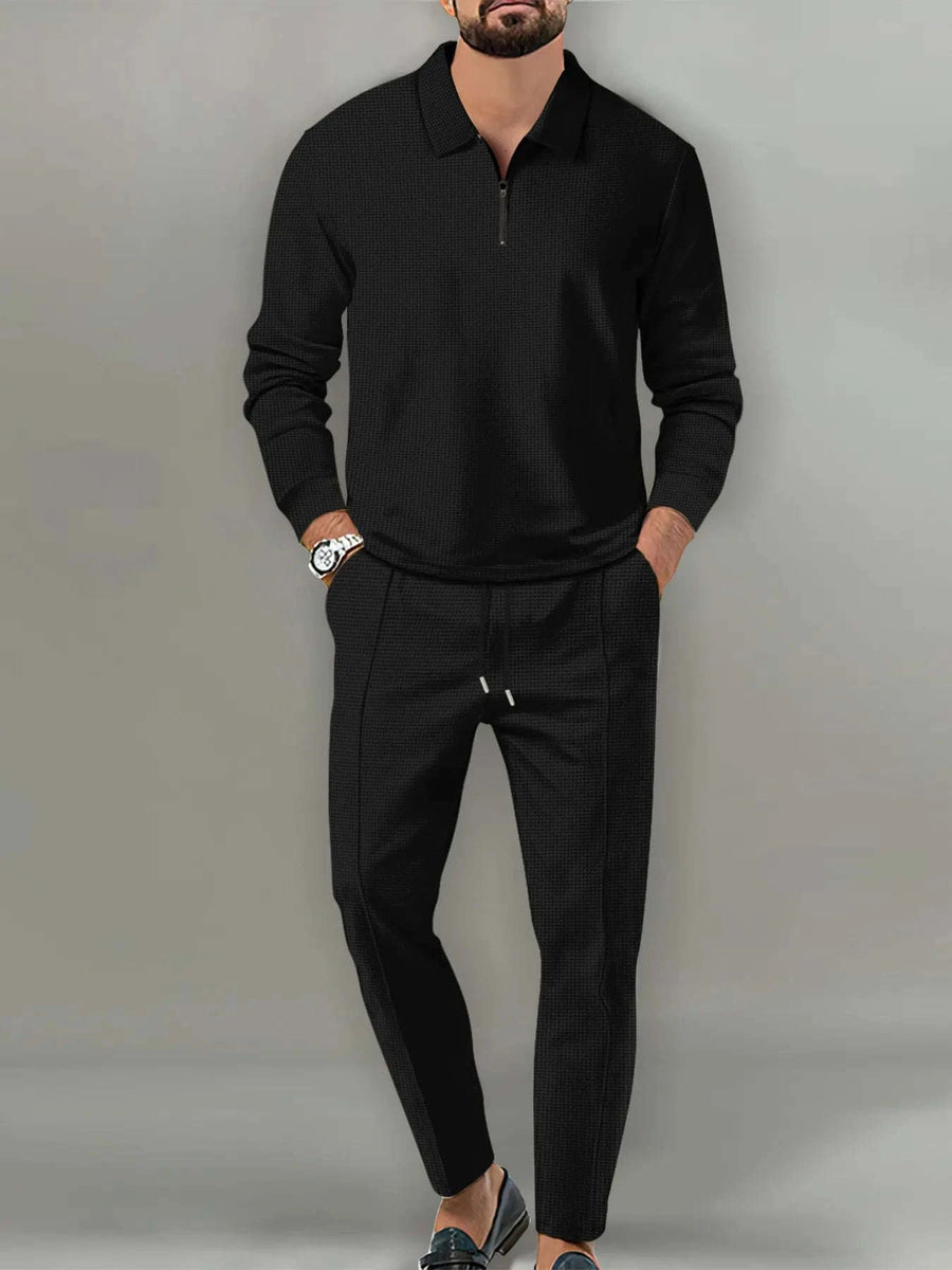 Ensemble Haut Manches Longues et Pantalon Grande Taille Homme