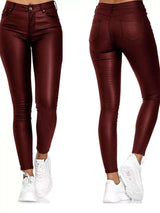 Full Size High-Waisted Skinny Pants Plus Size - photo produit 4 - VELZAR