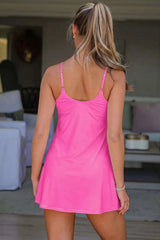 Ensemble Robe Courte de Sport Dos Torsadé et Short - photo produit 4 - VELZAR