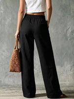Pantalon Jambe Large Grande Taille - photo produit 8 - VELZAR