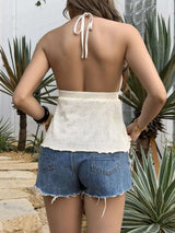Débardeur Col Halter - photo produit 4 - VELZAR