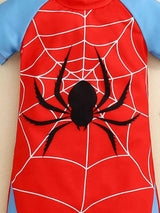 Children's Spider-Man Short Sleeve One-Piece Swimsuit - photo produit 2 - VELZAR