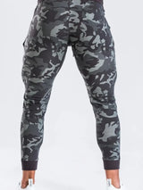 Men's Camouflage Drawstring Active Pants - photo produit 4 - VELZAR