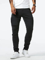 Jean Cargo Skinny Grande Taille Homme - photo produit 5 - VELZAR