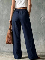 Pantalon Jambe Large Grande Taille - photo produit 14 - VELZAR