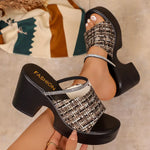 Sandales Bout Ouvert Talon Carré - photo produit 5 - VELZAR