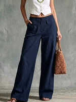 Pantalon Jambe Large Grande Taille - photo produit 13 - VELZAR