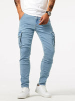 Jean Cargo Skinny Grande Taille Homme - photo produit 2 - VELZAR