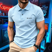 Polo Homme Coton Brodé Style Golf - vue 6