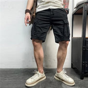 Bermuda Cargo Homme Coton Multipoches - vue 4