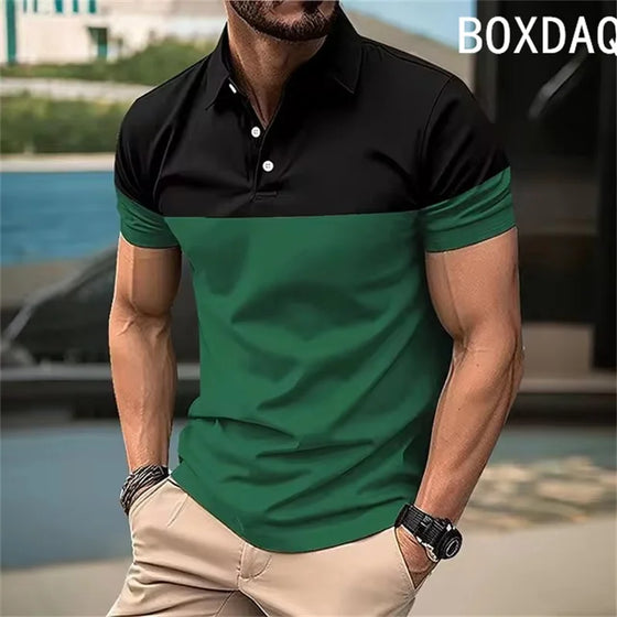 Polo Homme Boutonné Grande Taille - vue 1