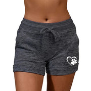 Short Femme Sport Imprimé Cœurs - vue 3