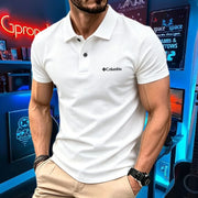 Polo Homme Coton Brodé Style Golf - vue 3