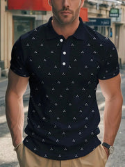 Polo Homme Motif 3D Sport - vue 2