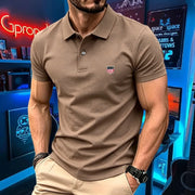 Polo Homme Coton Brodé Drapeau - vue 6