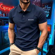 Polo Homme Coton Brodé Style Golf - vue 5