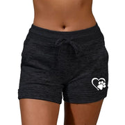 Short Femme Sport Imprimé Cœurs - vue 4