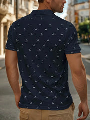 Polo Homme Motif 3D Sport - vue 3