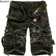 Short Cargo Homme Camouflage Streetwear - vue 3