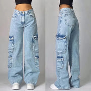 Jean Baggy Homme Multipoches Y2K - vue 3