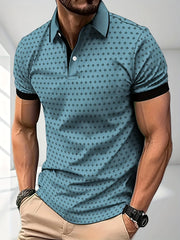 Polo Homme Imprimé Pois 3D - vue 6