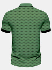 Polo Homme Imprimé Pois 3D - vue 4