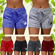 Short Femme Sport Imprimé Cœurs - vue 1