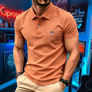 Polo Homme Coton Brodé Drapeau - vue 5