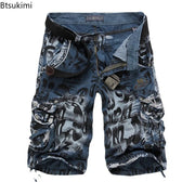 Short Cargo Homme Camouflage Streetwear - vue 5