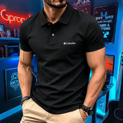 Polo Homme Coton Brodé Style Golf - vue 2