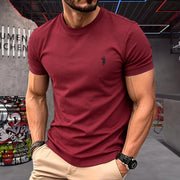 T-Shirt Homme Coton Brodé - vue 4